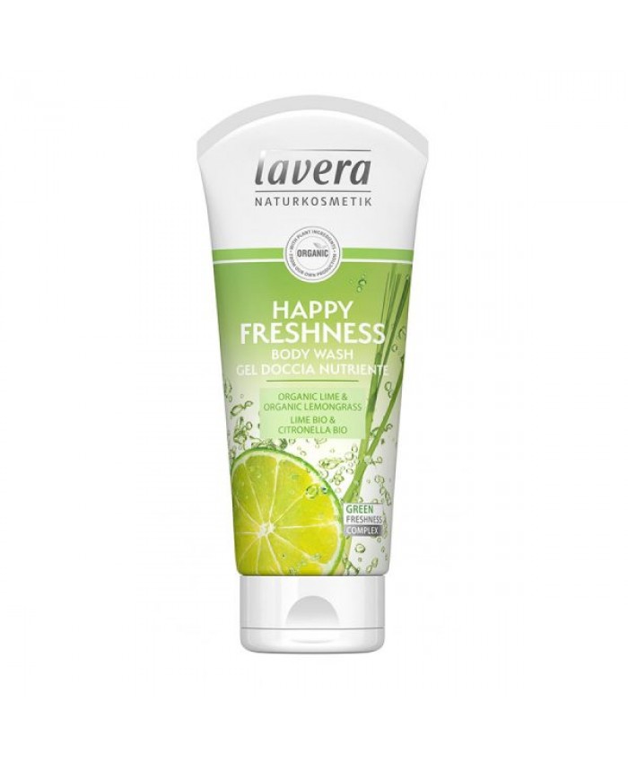 Lavera Happy Freshness Αφρόλουτρο με Lime & Lemongrass 200ml